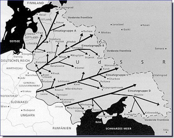 ZA The Einsatzgruppen march