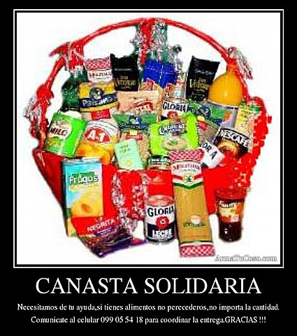 Entrega de canastas de alimentos en abril y mayo para 118.000 hogares con Asignaciones Familiares del Plan de Equidad.