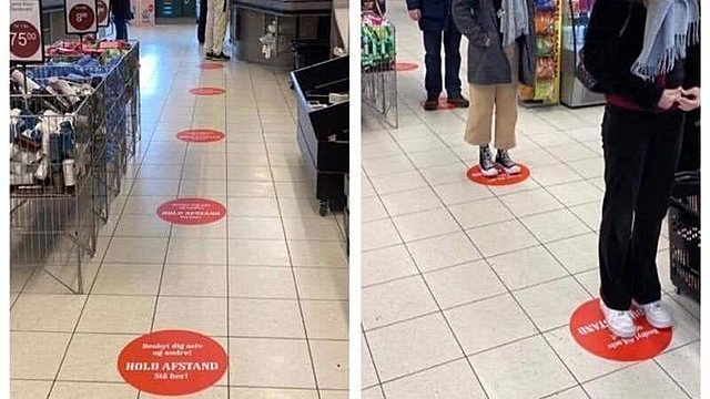 Minimising the amount of people in stores