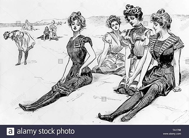 Primer traje de baño