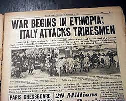 Italy Invaded Ethiopia