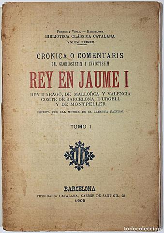 Crònica de Jaume I (1229)