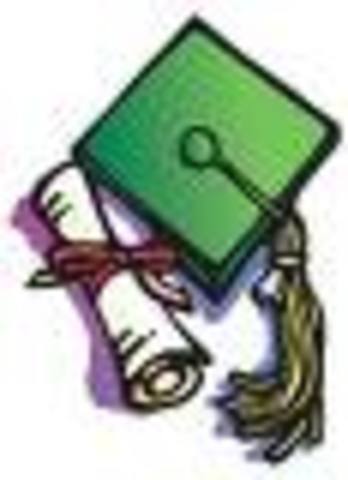 I graduated from elementary school