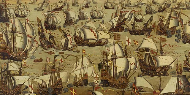 Defeat of Spanish Armada