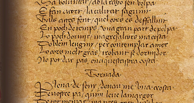 LA POESIA ENTRE ELS SEGLES XIV I XV