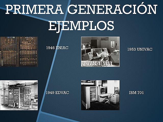 Primera Generación de las Computadoras 1944-1960