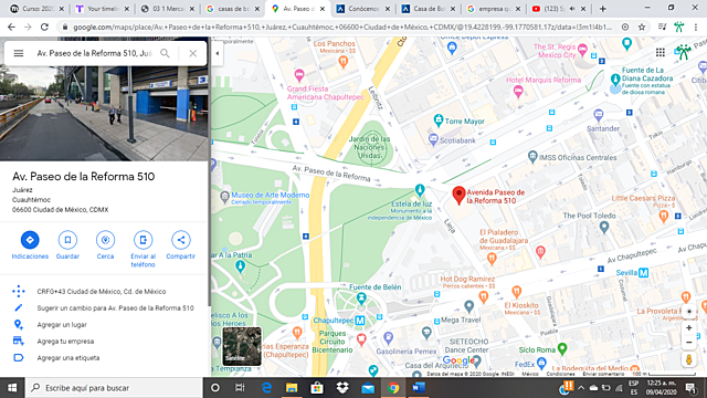 UBICACIÓN DE LA OFICINA PRINCIPAL