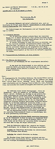 Гітлером підписано директиву № 21 про війну проти СРСР.