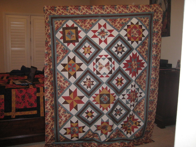 Hazel's Diary quilt top done