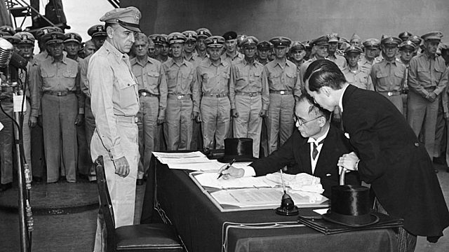 Official Japanese Surrender