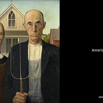 Timeline: American Gothic, Grant Wood (1930)