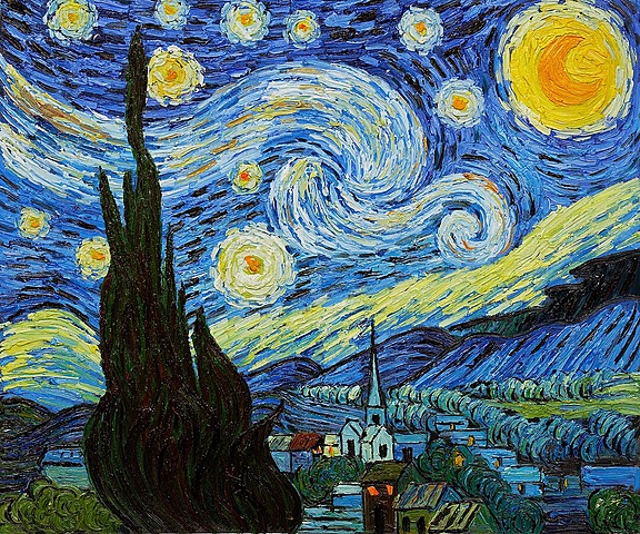 Nit estrellada de Vincent Van Gogh