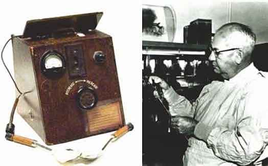 Claude Beck hace el primer uso del desfibrilador eléctrico.