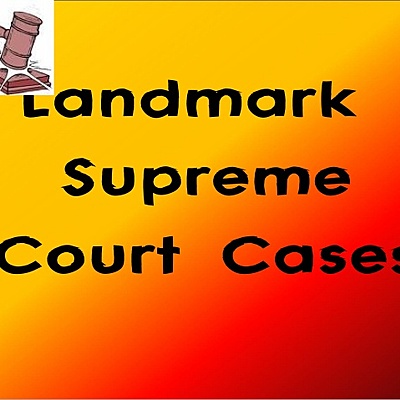 Timeline: Landmark supreme court cases