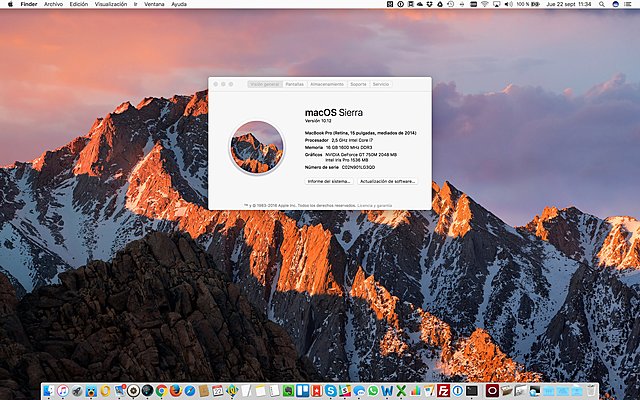 Mac OS X 10.12: Sierra