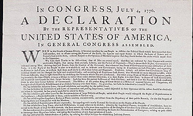 The Declaration of Independence