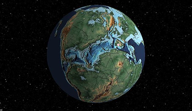 DESINTEGRACIÓN DE PANGEA, 2º FASE