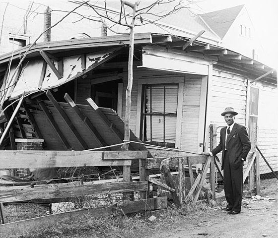 Bombing of Rev. Fred Shuttlesworth December 25, 1956