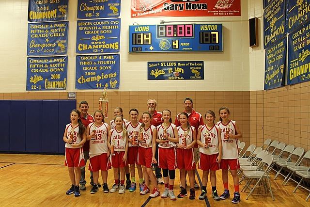 won basketball tournament in 5th grade