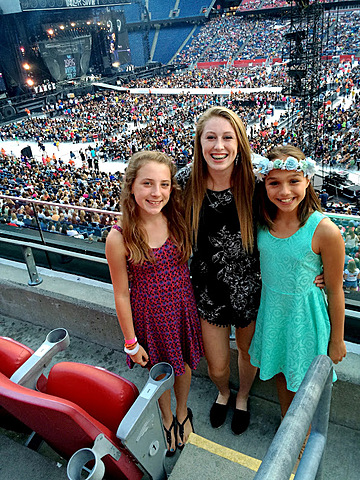 first Taylor Swift concert