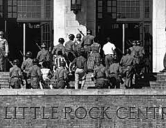 Eisenhower sends in Federal Troops