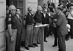 Kennedy sends in Federal Troops