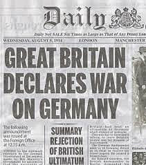 Britain declared war on Germany