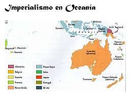 La expansión imperialista en Oceanía