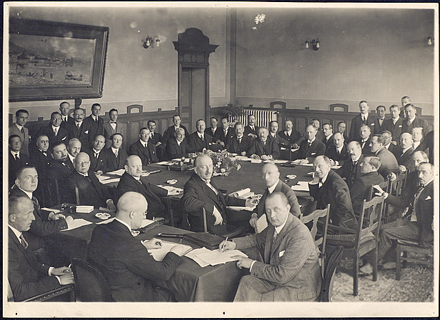 The Locarno Treaties are signed