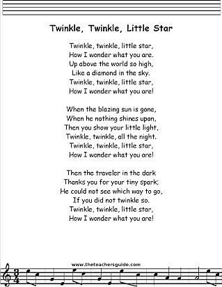 Kinder Garden Singing Lyrics