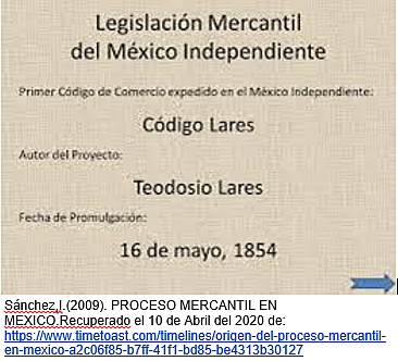 Primer Código de Comercio en México
