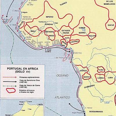 Timeline: Las exploraciones portuguesas