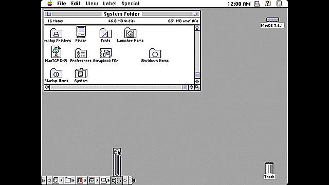 System 7.6