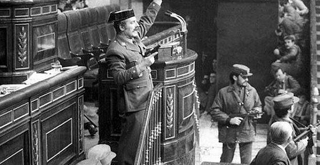 Golpe de Estado a manos de Tejero