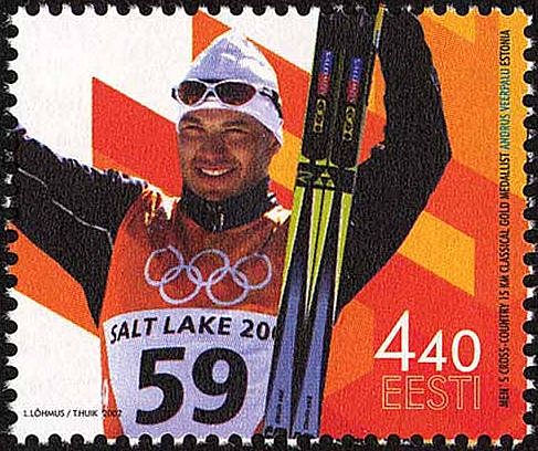 Andrus Veerpalu tuli murdmaasuusatamises olümpiavõitjaks