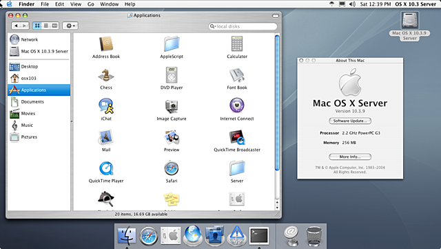 Mac OS 10.3 (Panther)
