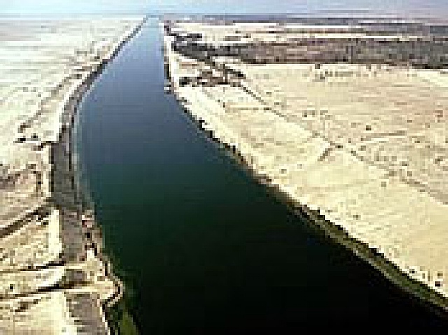 Creación del canal de Suez