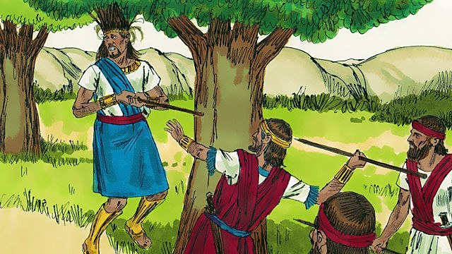 Absalom tries to dethrone David.