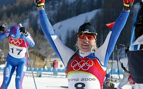 Kristina Šmigun võitis teise kulla