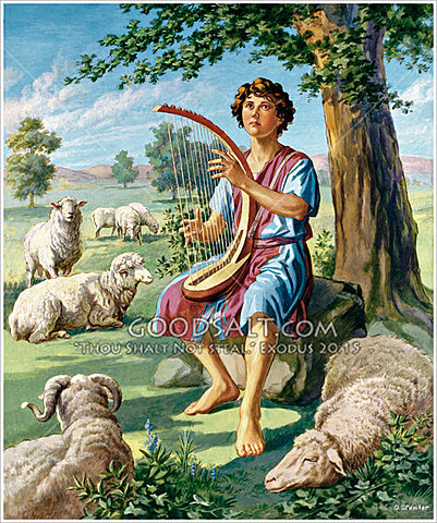 David writes Psalms 32