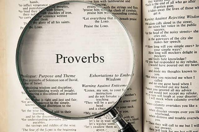Proverbs (Literary Forms)