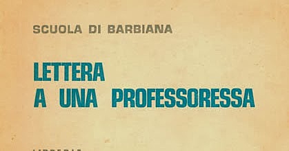 Pubblicazione 'Lettera ad una professoressa'