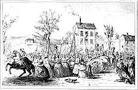 Poor women of Paris march on Versailles