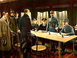 Signing of the armistice