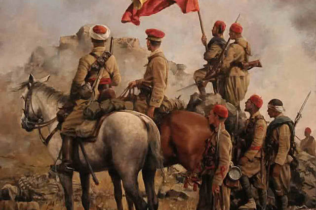 Avance del Ejercito de África