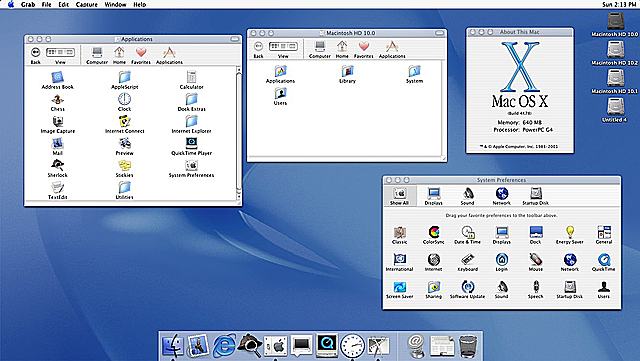 Mac OS X 10.0 Cheetah