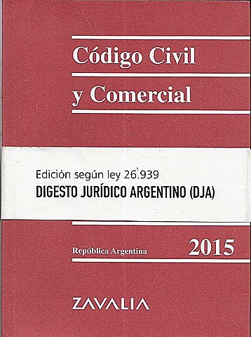 Vigencia del nuevo Código Civil y Comercial de la República Argentina