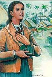 1645 Muere Mariana de Jesús Paredes y Flores, que sería declarada en 1950 la primera santa ecuatoriana.