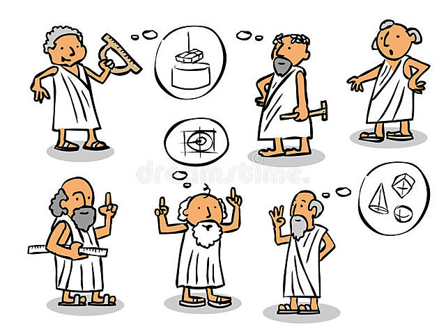 ESCUELA DE PITÁGORAS Y PLATÓN