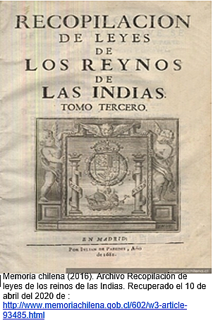 Se recopilan las leyes de los reinos de Las indias